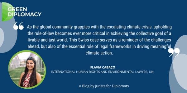 Granny Green vs. Swiss Scream: Upholding Climate Justice and the Rule-of-Law